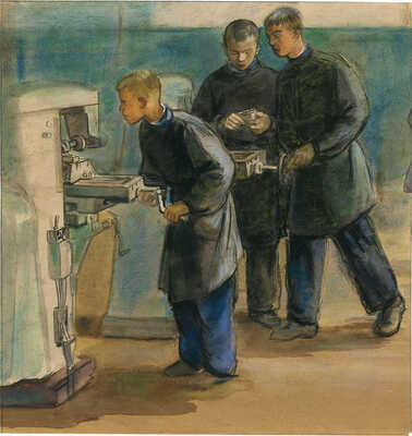 Дьякова Людмила Георгиевна. В ремесленном училище